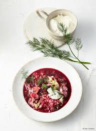 Borschtsch Mit Gerstengraupen Und Salzzitrone Rezept Salzzitronen Rote Bete Gerstengraupen