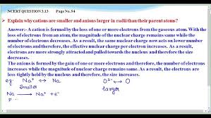 Ionic Radius Cations Are Smaller Than The Atom They Originated From Because  The Same Number Of Protons In The Nucleus Pulls On Less Electrons Anions  Are. - Ppt Download