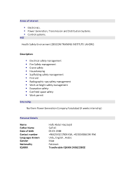 To obtain fulltime position by utilizing my knowledge in electrical design, vlsi and established a memory device failure analysis procedure for factory engineers in malaysia and thailand use to reduce the dependency on engineers in the. Electrical Engineer Cv