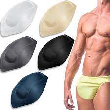 Amazon.com: Jinei 5 Pcs Men Bulge Enhancing Men Padded Underwear Cup Sponge  Pad Swimwear Padded Penis Pump Male Package Enhancer Removable Penis Pad  Protection Cup (Black, Beige, White, Gray, Navy): Clothing, Shoes