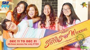 For everybody, everywhere, everydevice, and everything Star Cinema S Four Sisters Before The Wedding Showing On Sky Movies Pay Per View Lionheartv