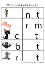 Be careful where you place this word in a sentence. 3 Letter Word Phonics Worksheets A To Z By Be Like Kids Tpt