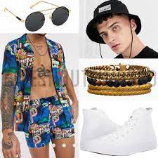 Mens Coachella Outfit Ultra Music Festival Mens Ravewear Mens Rave Clothes Mens Festival Outfi Festival Outfits Men Coachella Outfit Summer Festival Outfit