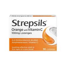 Strepsils Honey & Lemon Lozenges 36 Pack | Inish Pharmacy | Ireland