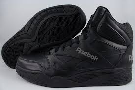 details about reebok royal bb4500 high hi wide e black gray classic basketball leather mens sz