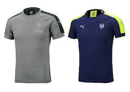 Details About Puma Arsenal Casual Performance T Shirts 74977717 Soccer Training Football Top