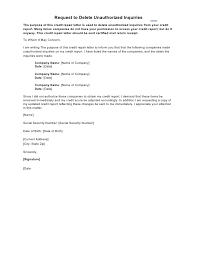 Anyway, they affect your personal credit score negatively for only 12 months (according to fico). Sample Letter Request To Delete Unauthorized Inquiries
