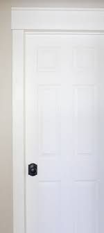 Older homes tend to have thinner doors of 1⅜ inches, while newer homes have thicker 1¾. Diy Farmhouse Style Trim Making It In The Mountains