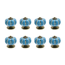 Enjoy free shipping & browse our great selection of hardware, mailboxes & address plaques, door bells & chimes and more! 8pcs Drawer Pulls Cool Pumpkin Design Cabinet Knobs Handles Hardware For Doors Drawers Blue Buy Online In Botswana At Botswana Desertcart Com Productid 89725800