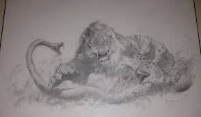 Maybe you would like to learn more about one of these? Frazetta Illustrations Arcanum Lead Plate Lion And Snake Pencil Masterpiece In Rob Pistella S Frazetta Frank Comic Art Gallery Room