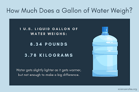 The inverse of the conversion factor is that 1 pound is equal to 0.0122592532432432 times 37 kilograms. How Much Does A Gallon Of Water Weigh Easy Calculation