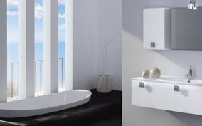 Freistehende badewanne im großen wohlfühlbadezimmer. Schmale Waschtische Nur 40 Cm Tief Badezimmer Direkt