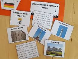 Grundschultante Lapbook Deutschland Grundschule Deutschland Karte Bundeslander Karte Bundeslander