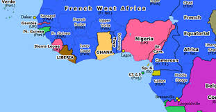 Maps of neighboring countries of ghana. Independence Of Ghana Historical Atlas Of Sub Saharan Africa 6 March 1957 Omniatlas