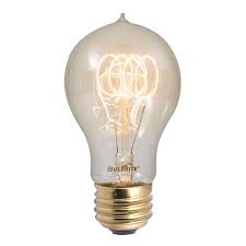 Nostalgic bulb with varying sizes, designs, colors, and styles. A19 Nostalgic Med Base Antique Loop 40w 120v 2200k 4 Pack By Bulbrite 861385 4pack
