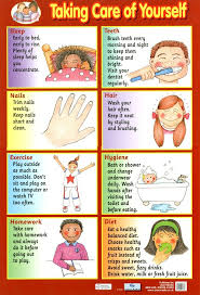 Taking Care Of Yourself Education Mini Poster Oneposter Com Kids Health Hygiene Lessons Charts For Kids