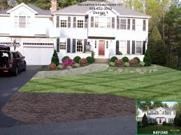 Front Yard Landscape Design Ma Front Yard Landscaping Design House Landscape Front House Landscaping