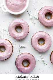 Easy Homemade Baked Donuts With Ruby Chocolate Glaze Kickass Baker Recipe Homemade Baked Donuts Chocolate Glaze Chocolate Donuts Recipe