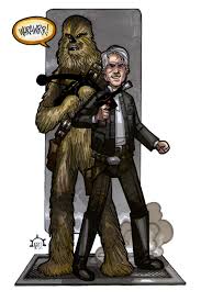 Han solo and chewbacca drawing. Minicharacters Han Solo And Chewbacca By Nicolasrgiacondino On Deviantart