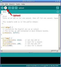 Here's what it looks like: Arduino Blink
