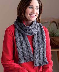 We're talkin' long sleeve, lace, & so much more! Ravelry Twist Shout Cables And Garter Stitch Scarf Pattern By Tanis Gray