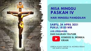Gua maria paroki sungailiat berpelindungkan sta. Misa Minggu Paskah Iv Sabtu 24 April 2021 Pukul 18 00 Wib Youtube