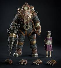 Bioshock 2 Big Daddy And Little Sister Bioshock 2 Subject Delta And Little Sister 1 6 Scale Figure Bioshock Bioshock Art Bioshock 2