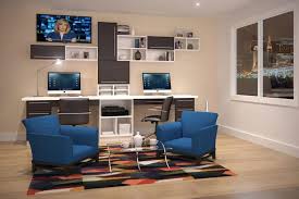 And two perfect shades of gray anchor the workspace. Home Office Wall Shelving Floating Shelves Creative Decoratorist 203618