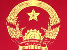 Chào quốc kỳ tượng trưng cho tổ quốc, chào quân kỳ, cấp hiệu, phù hiệu, huy chương tượng trưng cho quân ðội. Nhan 75 NÄƒm Quá»'c Khanh 2 9 Hanh Trinh Sang Táº¡o Quá»'c Huy Viá»‡t Nam Baotintuc Vn