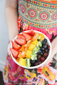 Rainbow Fruit Salad Sugar Spice And Glitter