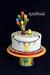 Simple Curious George Birthday Cake