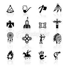 Black Symbols Native American Native American Symbols Native American Teepee Historical Tattoos