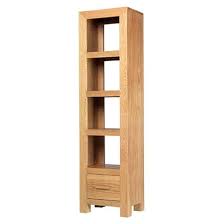 Edwardian mahogany tall narrow open bookcase in sutton london gumtree. Havana Solid Wood Chunky Oak Tall Narrow Slim Bookcase Msl Furniture