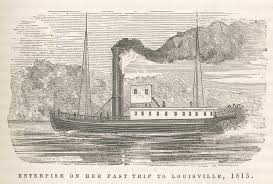 first steam-powered boat ...