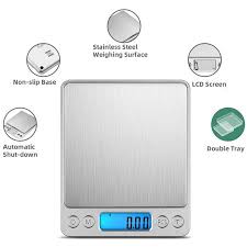 This is ideal for connected cooks that want to. Digital Kitchen Scale 500g 0 01g Mini Pocket Jewelry Scale Cooking Food Scale With Backlit Lcd Display Walmart Canada