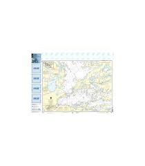 Noaa Chart 14998 Rainy Lake International Falls To Dryweed Island