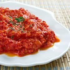 Muhammara Can Also Use 3 Red Peppers Roasted At 200c For 30 35 Mins And Peeled Muhammara Recipe Stuffed Peppers Appetizer Recipes