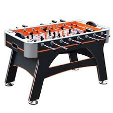 Hathaway Trailblazer 56 In Foosball Table With Electronic Scoring In Orange And Black Bg5012 The Home Depot Foosball Table Foosball Soccer Table