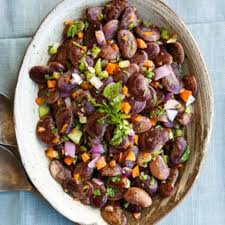 Christmas Lima Bean Salad Williams Sonoma Recipe Bean Salad Heirloom Beans Recipe Lima Bean Recipes