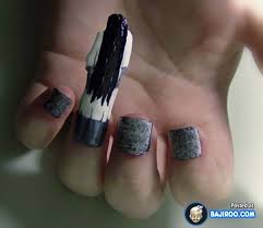 Amazing Awesome Latest Nail Paint Design Art Pics Images 4 Most Funny Weird Unusual Nail Art For Crazy Women Crazy Nail Designs Crazy Nails Nail Art Designs