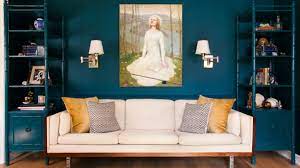 If you're looking for a fun weekend project or some motivation to finally start that pinterest diy you've come to the right. Beautiful Blue Living Room Ideas