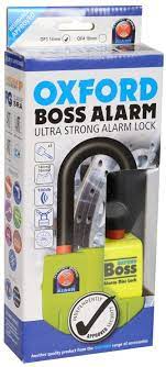 The boss alarm disc can be used alone as a disc lock. Oxford Of3 Alarm Bremsscheibenschloss 1 Stuck Amazon De Auto