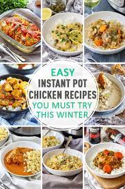 Easy Instant Pot Chicken Recipes You Must Try This Winter Happy Foods Tube Chicken Recipes Instant Pot Chicken Recipes