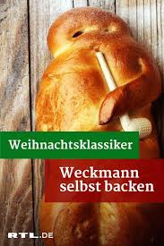 Rezept Weckmann Oder Stutenkerl Selber Backen Backen Weihnachtsrezepte Weckmann