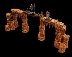 The warlock clips allow players to construct rooms in advance and place them on the table as needed. Icv2 Add Cavernous Features To Rpg Encounters With New Warlock Tiles Accessory Packs