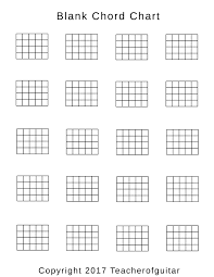 33 Expert Blank Chord Chart Pdf