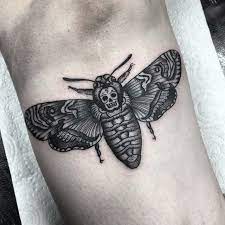 Matthew Henning On Instagram First Of The Day Frontiertattooparlour A Deaths Head Moth Below The Knee Cheers Henbotatto Body Art Tattoos Moth Tattoo Tattoos
