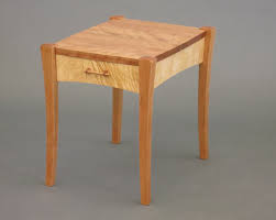 Tusk Table By Steven M White Wood Side Table Artful Home Side Table Wood Artisan Furniture Hardwood Table