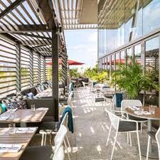 Bar featuring a massive space with an open concept kitchen, spacious dining room and amazing patio with epic views. Earls Kitchen Bar Dadeland Restaurant Miami Fl Opentable