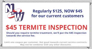 Take 15% discounts in do it yourself pest control. Coupons Nw Pest Control Ants Termites Rodents Bedbugs